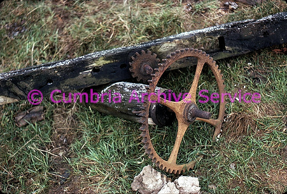Maulds Meaburn corn mill, Handle from sack hoist CIHS
