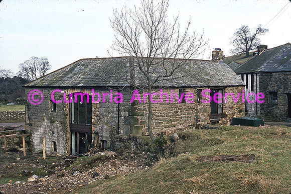 Maulds Meaburn Corn Mill, Rear of building CIHS