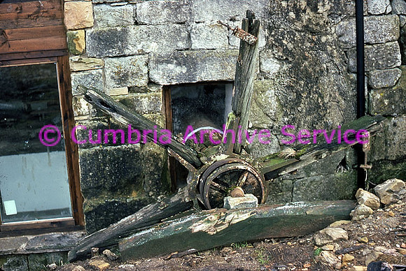 Maulds Meaburn, Waterwheel and stone bearings