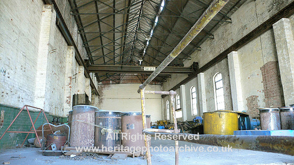 HRS 114 Dolgarrog aluminium turbine plant house