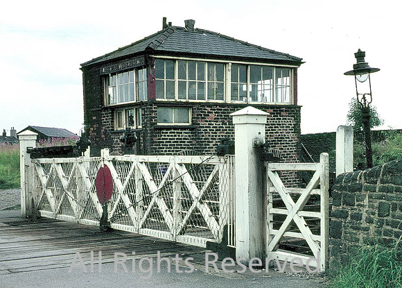 HRS 1879 Radcliffe, Hagside signal cabin (colour)
