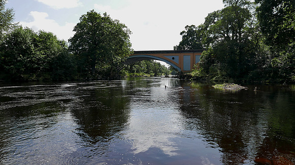 HRS 10357 Kirkby Lonsdale, A65 road bridge over the Lune 2019 L7740864