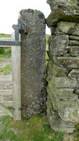 HRS 8594 Cartmel Fell, Ravens Barrow, limestone gate stoop