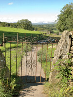 HRS 4743 Footpath rear of Cartmel Fell Church