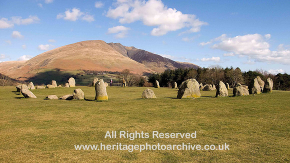 HRS 823 Keswick, Castlerigg Stone Circle