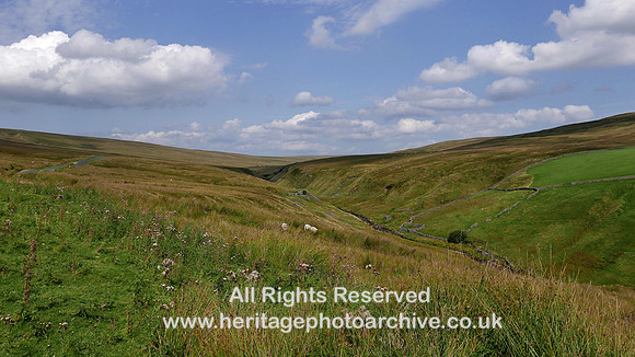 HRS 10386 Tan Hill, road leading up from south L7740906