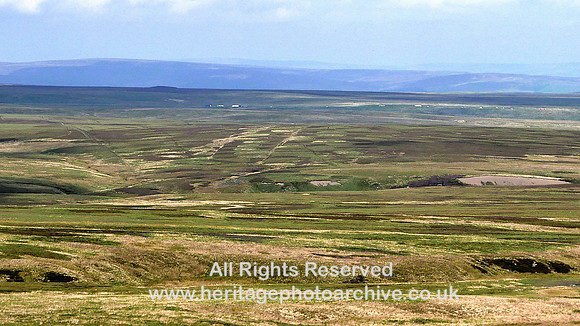 HRS 10387 Tan Hill, looking north to coal mining patchwork of sites L7740908