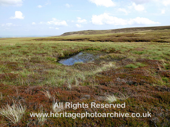 HRS 10389 Tan Hill, coal mine shaft looking east L7740916