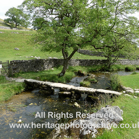 HRS 10435 Malham Cove, clapper bridge