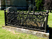 HRS 10263 Crosby Ravensworth, churchyard cast iron work L7740833