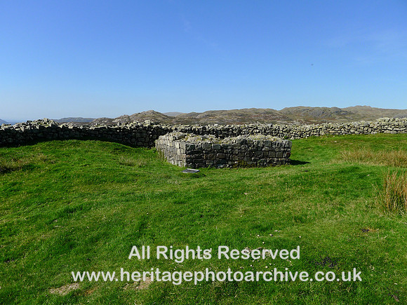 HRS 10492 Hard Knott Roman Fort, Angle watch tower L1190518
