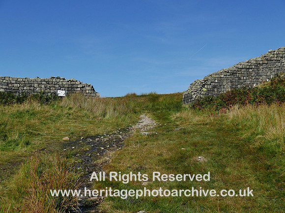 HRS 10503 Hard Knott Roman Fort, Main Gate L7750091
