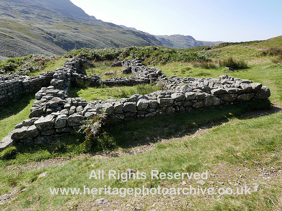 HRS 10504 Hard Knott Roman Fort, bathhouse L7750092