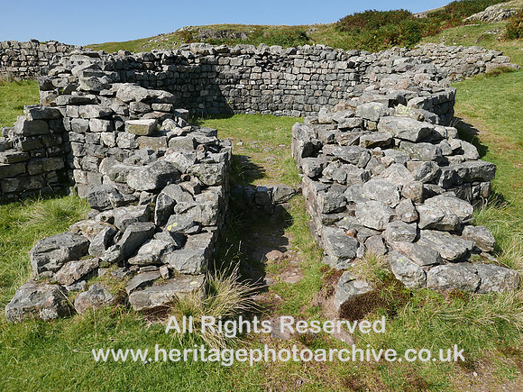 HRS 10505 Hard Knott Roman Fort, bath-house L7750093