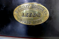 HRS 11350  Penrhyn Castle Railway Museum, Hunslet loco makers plaque L1220110
