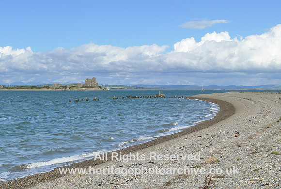 HRS 7561 Piel Island Castle and salt jetty