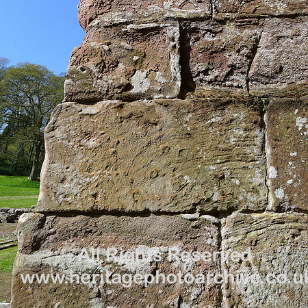 HRS 2229 Furness Abbey pits in sandstone
