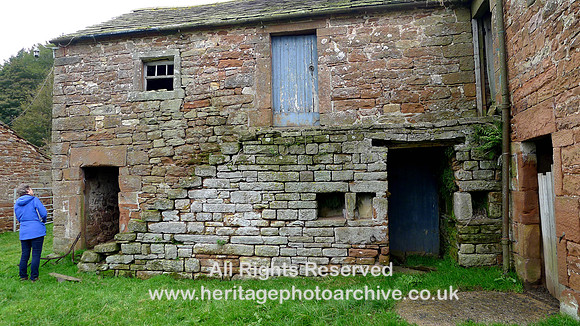 HRS 10546 Croglin, old farm building with bee boles NY576 474 L1190563
