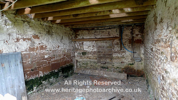 HRS 10547 Croglin, old farm building interior NY576 474 L1190564