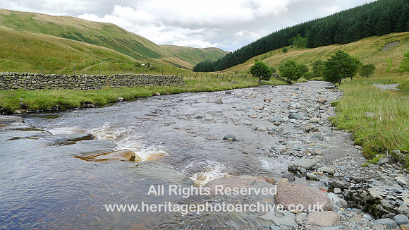 HRS 7618 Borrowdale, ford and granite stepping stones