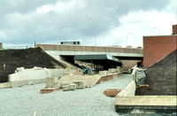 HRS 1957 Bury Metrolink Station construction c1978