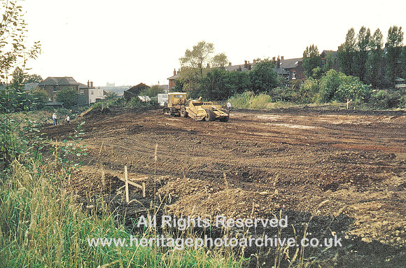 HRS 3628 Bury constructing Bury Interchange 1978