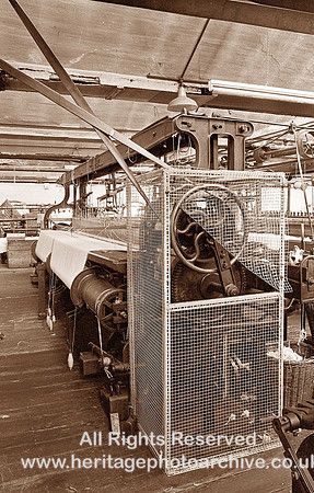 HRS 1266 Bury, Wikes Woollen Mill, weaving