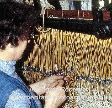HRS 1276 Bury, Wikes Woollen Mill, Drawing-in