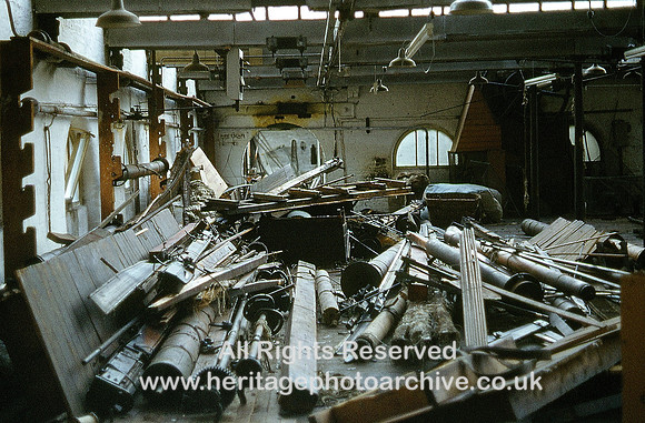 HRS 4498 Bury, Wikes Woollen Mill, derelict roller store etc