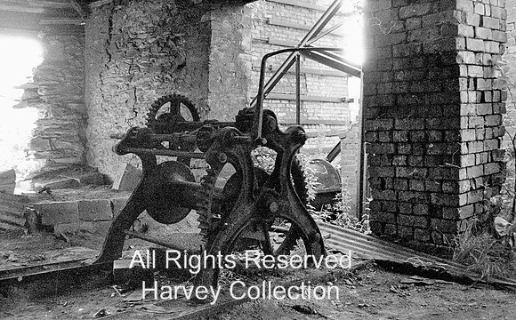 Backbarrow Iron Works, crab in workshop