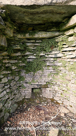 HRS 8656 Longsleddale, Stockdale, interior of lime kiln bole L7700693