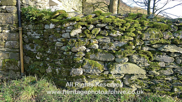 HRS 8654 Longsleddale, Stockdale, dry stone wall L1170070