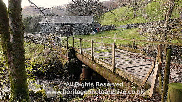 HRS 8663 Longsleddale, Stockdale, pipe bridge L7700697