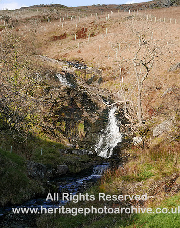 HRS 8650 Longsleddale, Stockdale Beck waterfall L7700686