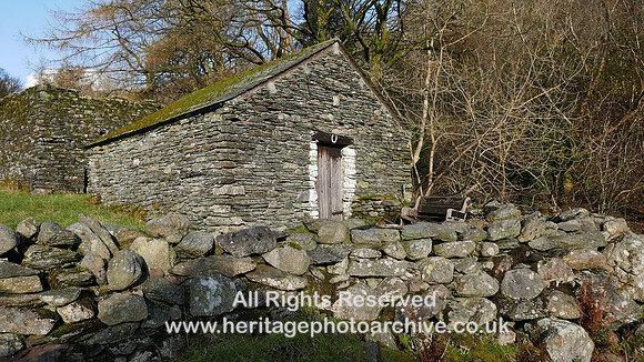 HRS 8666 Longsleddale, Stockdale, stone barn L7700672