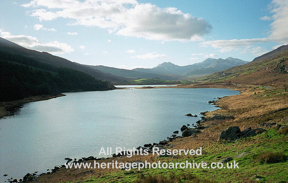 HRS 5357 Snowdon Horseshoe from Capel Curig 1980s