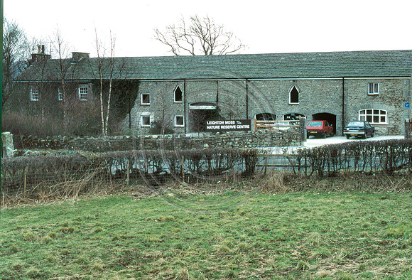 RSPB Shop prior to car park
