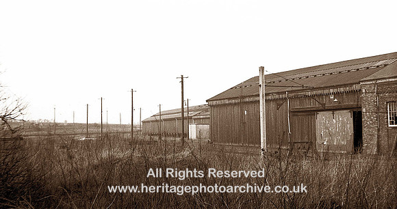 HRS 1929 Radcliffe Goods Yard sidings & sheds 1967