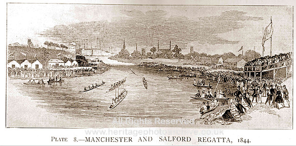 HRS 3912 Agecroft Rowing Club, Manchester and Salford Regatta 1844