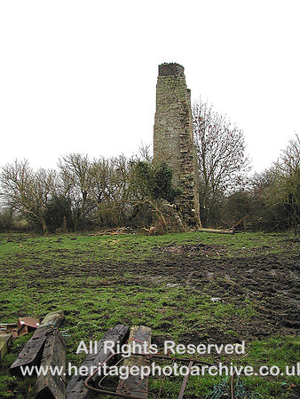 HRS 393 Pentre Berw Coal mine wall