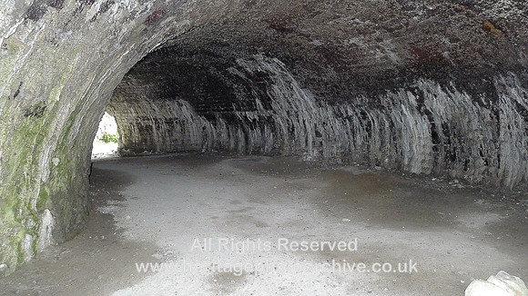 HRS 6604 Craven lime works Hoffman kiln South end looking east