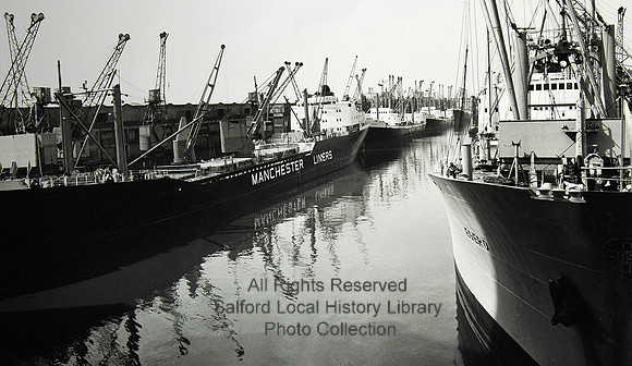 Salford docks Manchester Liners