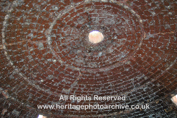 HRS 915 Porth wen brick kiln interior dome
