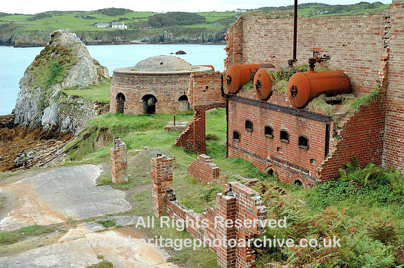 HRS 896 Porth Wen brickworks kilns and firing holes