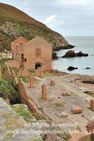 HRS 895 Porth Wen brickworks brick buildings