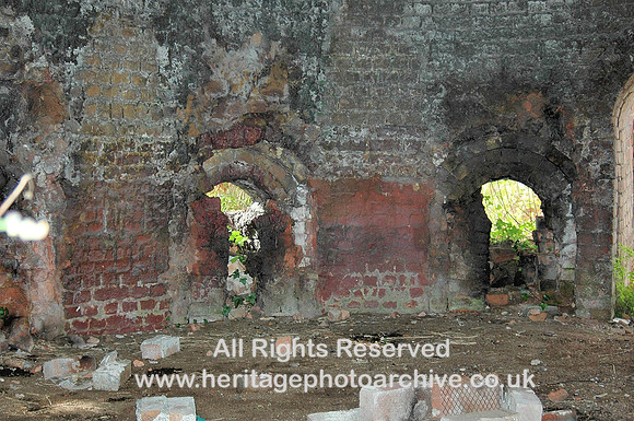HRS 911 Porth wen brickworks kiln interior
