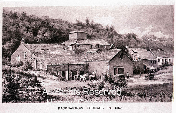 Backbarrow Furnace 1850