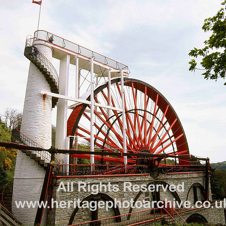HRS 1163 Isle of Man, Lady Isabella "Biggest working waterwheel in the World" 1990s