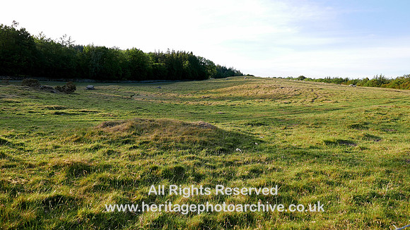 HRS 10647b Holker, rifle range view from shooting end L7750412