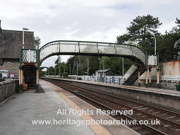 HRS 5059b Cark Station footbridge 2020